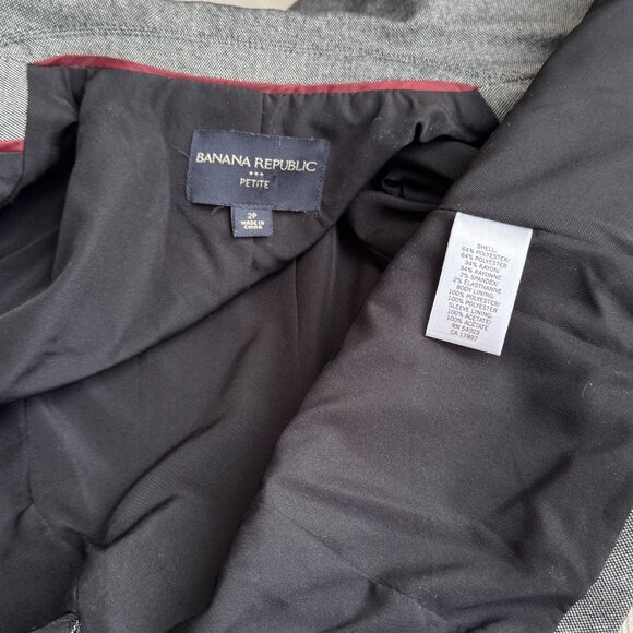 Charcoal Gray Classic Blazer Jacket 2P - Picture 7 of 16